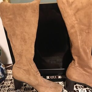 Frankie Sarto soft faux suede boots